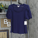 Lc Lauren Conrad Womens Sweetheart Bubble-Sleeve Tee WL2UK003RS2