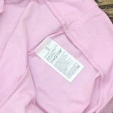 Gap Body Womens Ribbed Short-Sleeve Pajama Sleep Shirt Butterfly Pink XL