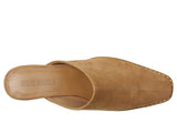 Steve Madden Womens Dessa Suede Mule Block Heel DESS02S1 Tan Brown 8.5M
