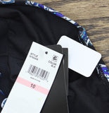 Island Escape Cali Underwire Tankini Swim Top N760449 Black Paisley Multi 10