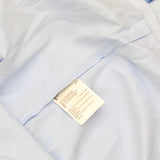 INC International Concepts Satin Short Sleeve Pajama Shirt Pale Spring Blue S