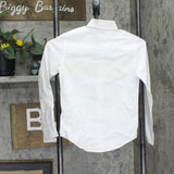 Calvin Klein Slim Fit Solid Stretch Button Up Poplin Shirt K8B0024 White 8