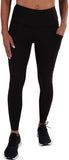 Member´s Mark Ladies Womens Everyday Perforated Leggings A21-0012 Black S