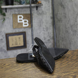 A New Day Womens London Lace Sling Back Bow Flats 94303527 Black 9M