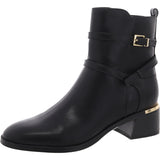 Calvin Klein Womens Jasen Buckle Boots KCJASEN Black 6M