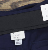 A New Day Womens High-Rise Skinny Ankle Pull-on Pants 93011555 Navy Blue 12