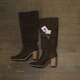 Universal Thread Womens Junie Tall Boots 90975015 Brown 6M