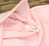 Woman Within Womens Fleece Fuzzy Knit Pullover Sweatshirt Light Pink 1X