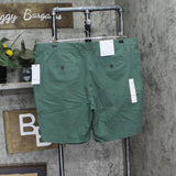 Goodfellow & Co Every Wear 9" Slim Fit Flat Front Chino Shorts Teal Green 40