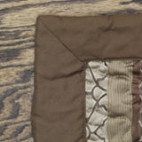 Madison Park Reversible Quilted 3-Piece Bedspread Set Brown / Gold Queen