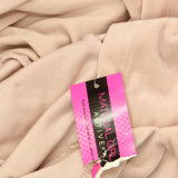 Material Girl Active Juniors Womens Lace-Up Velour Hoodie Shimmer Pink M