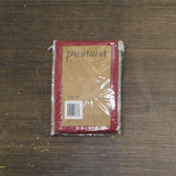 ZUZIFY Plain Home Standard Pillow Case Burgundy Red Standard (20x30)