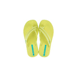Ipanema Womens Meu Sol Rasteira Flip Flops 27133 Blue/ Yellow 10M