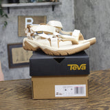 Teva Fi 5 Universal Sport Hook Loop Strappy Terrain Sandals Coconut Off White 8M