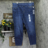 Tommy Hilfiger Gramercy Pull-On Skinny Jeans W1XK2391-4RW-16W Rem Wash Blue 16W