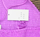 A New Day Womens Apron Tank Top 89947990 Purple L