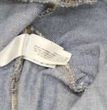 Universal Thread Relaxed Bomber Denim Jacket Trucker Medium Wash Blue 2XL