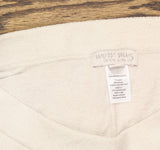 Barefoot Dreams Ultra Lite Pintuck Knit Lounge Pants A692127 Almond Off White XS