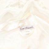 Linea Donatella Womens Bride Satin Wrap Robe BDS091 White XL