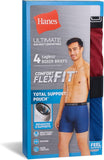 Hanes Ultimate Men's Total Support Pouch Boxer Brief UFSBA4 Assorted L