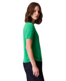 Calvin Klein Fine Gauge Short-Sleeve Lightweight Viscose Sweater Blossom Green L