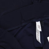 Ny Collection Womens Petites Office Mid-Rise Palazzo Pants PITP0023 Navy Blue PM
