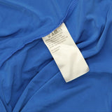 Global Chic By Iman Global Chic Cape-Sleeve Top with Keyhole Back Blue 2X