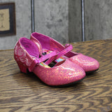 Disney Girls Kids Block Heel Ballet Shoes 166cd47fdbec50 Pink 10T