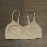 Playtex Womens 18 Hour Bounce Control Wireless Bra US4699 Taupe Brown 36DD