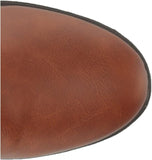 Journee Collection Extra Wide Calf Heel Riding Boots Tori Boot Brown 8M-XWC