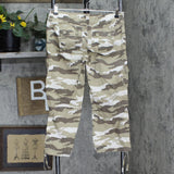 Gap Womens Surplus Capri Woven Lightweight Capri Pants Brown Camo 2