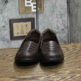 Easy Street Women's Genesis Ballet Flats Shoes GENESIS Brown Burnish 7WW