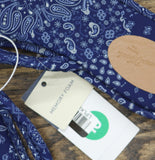 Universal Thread Paisley Thong Kirby Sandals 95000853 Navy Blue 10M