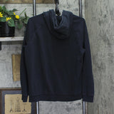 Under Armour Mens Full Zip Fleece Hooded Sweatshirt Black L