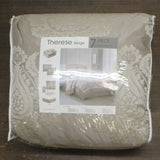 Stratford Park Therese 7-Piece Damask Comforter Set Beige Brown King
