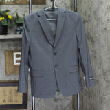 Kenneth Cole Reaction Big Boys Stretch Slim Fit Blazer Suit Jacket Med Gray 16R