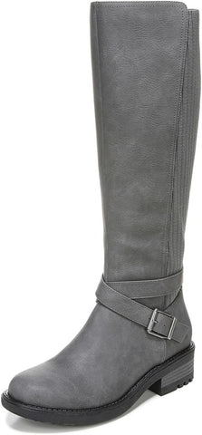 Lifestride Womens Karter Knee High Boots H7676M2 Slate Gray 7.5W