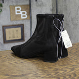 A New Day Womens Celaena Boots Block Heel Mesh 94568454 Black 6M