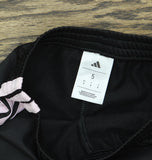 Adidas Little Girls Tricot Athletic Jogger Pants AG10644C Black / Pink 5