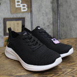 S Sport By Skechers Womens Resse 2.0 Elastic Gore Sneakers 89261300 Black 9.5M