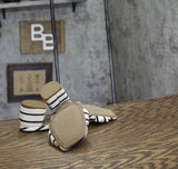 On 34th Womens Gaiaa Bow Block-Heel Sandals 10018687500 Navy Stripe Blue 6M