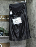 GUESS Womens Sleeveless Faux Leather Tanya Strapless Mini Dress Jet Black 10