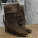 Universal Thread Womens Junie Tall Boots 90974925 Brown 7M
