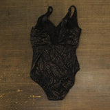 Miraclesuit Womens Circe One Piece Swimsuit in Brillante 6566338 Black / Gold 10