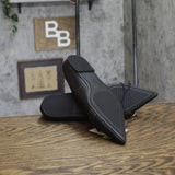 A New Day Valentina Pointed Toe Buckle Ballet Flats 94462481 Black 8M