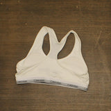 Calvin Klein Youth Padded Modern Cotton Racerback Bralette Classic White XL