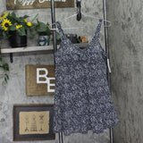 Swim Solutions Womens Abstract Bow Swimdress One Piece Swimsuit Black / White 16