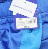 Joylab Low-Rise Satin Tear Away Track Pants 94628903 Vibrant Blue XS