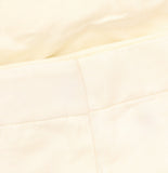 Calvin Klein Linen-Blend Mid Rise Slim-Leg Pants T52PA072 White 8P