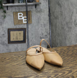 A New Day Womens Vienna Mesh Mule Flats 92245058 Beige Brown 7M